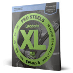 D'ADDARIO EPS165-5 XL PROSTEELS (45-135) струни для бас-гітари